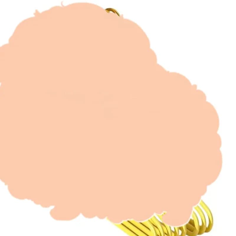 10Pcs Gold Hook Clothes Hanger Non-Slip Hanger Silicone Coated Clothes Hanger Iron 40cm Available In Multiple Colors
