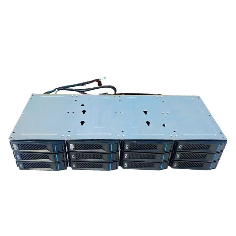Cage per Hard Disk da 12 Bay da 3,5 Pollici 6Gb con Storage NAS da 12Gb, Design Integrato Hot-Swap SAS/ISY/Chain