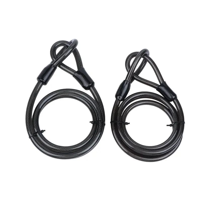 Industrial Steel Cable Chain Anti Theft Lock For Bicycle Motorcycle Safe Bike Accessory
