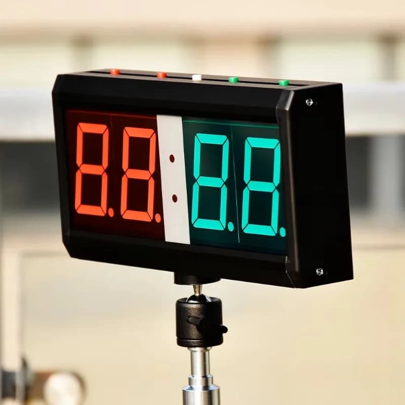 Competizione indoor Biliardo Ping pong Pallavolo Badminton Tabellone segnapunti elettronico a LED durevole Allenamento sportivo Hot Pick