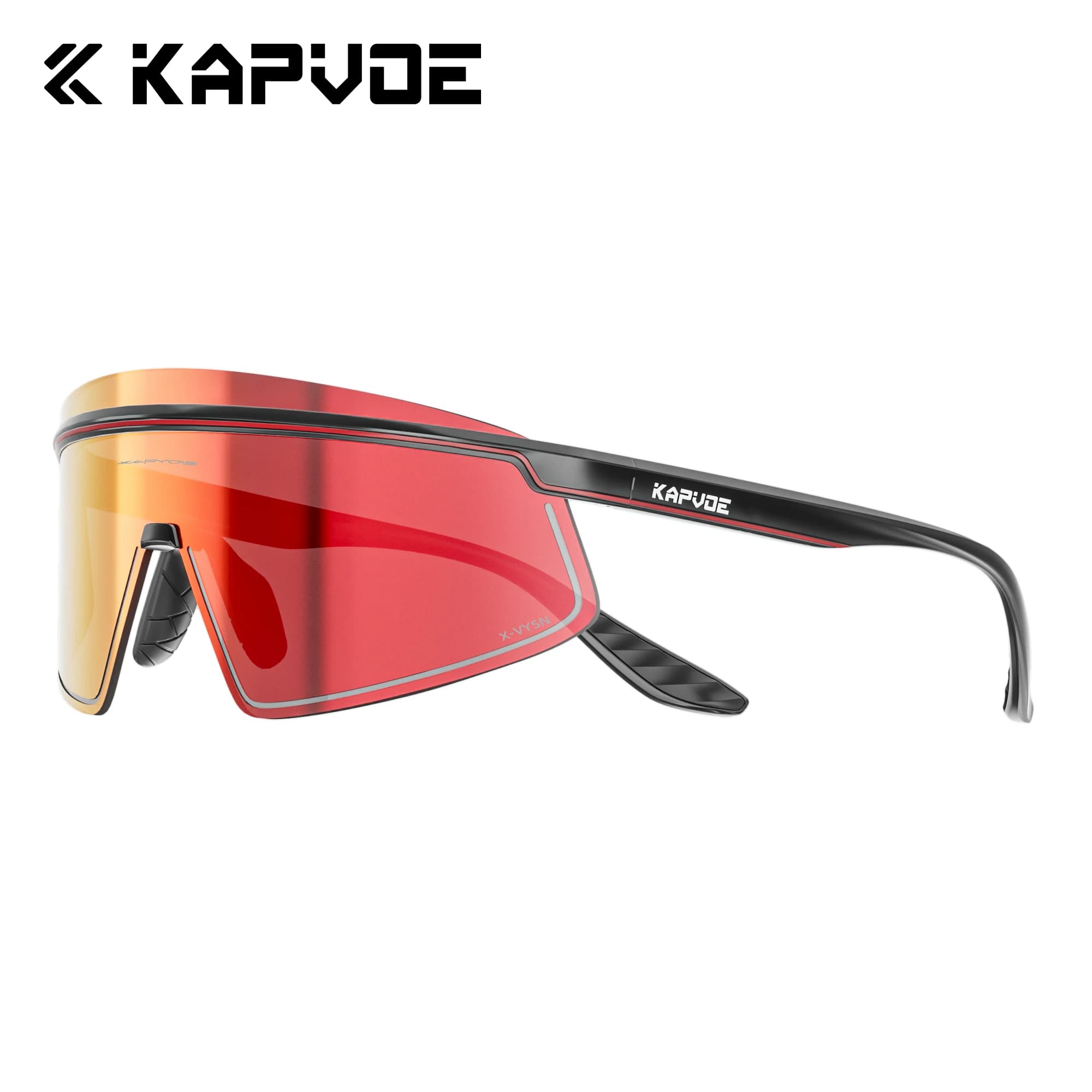 Kapvoe Sports Sunglasses Road Bike Mountain Bicycle Cycl Glasses Riding Goggle Sports Eyewear for Man Women Cycling Glasses