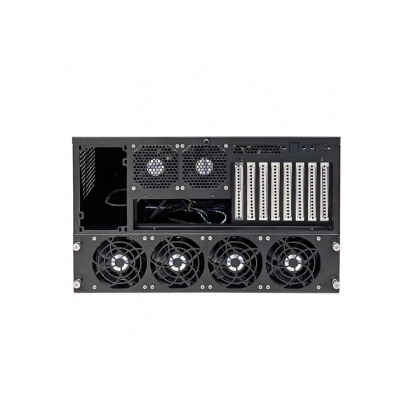 Il server di archiviazione montato su rack con telaio NAS a 12 dischi supporta la scheda principale ATX raffreddata ad acqua 360