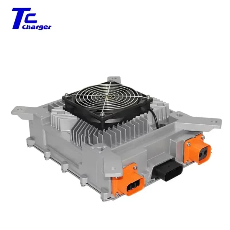 Caricabatterie MAIYATANG M Elcon TC HK-LF-115-58 con Raffreddamento ad Aria, CAN Bus OBC 6.6kw 108V 58A per Veicoli Elettrici