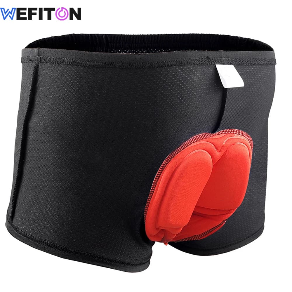 WEFITON 1 piece of cycling underwear for men, 4D cycling gel padded bike shorts, riding shorts, mountain briefs MTB