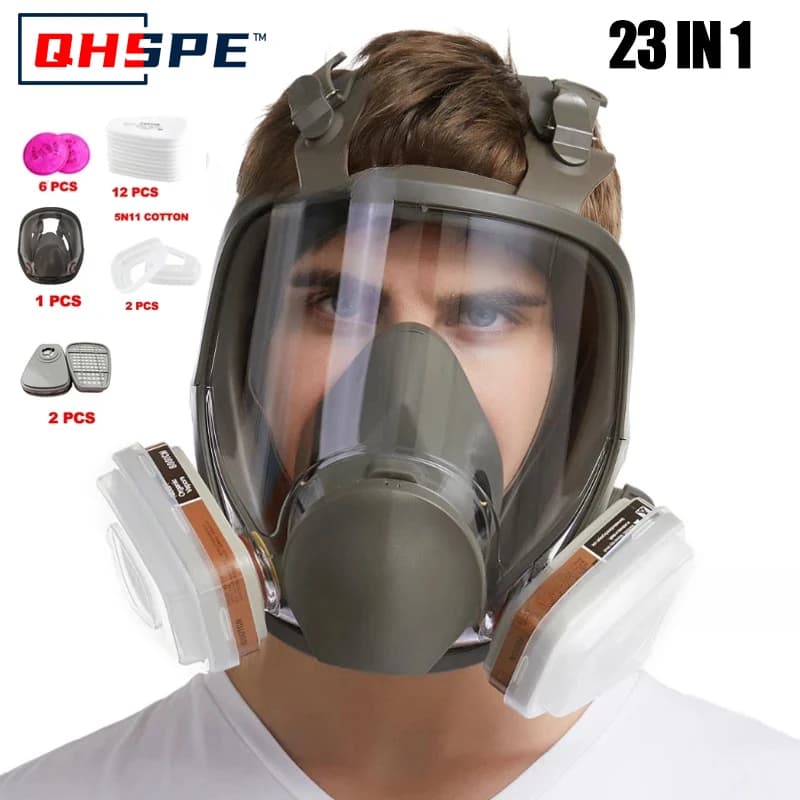 Maschera antigas integrale 6800 Maschera protettiva spray per respiratore industriale Nuovo tipo di protezione dalla formaldeide