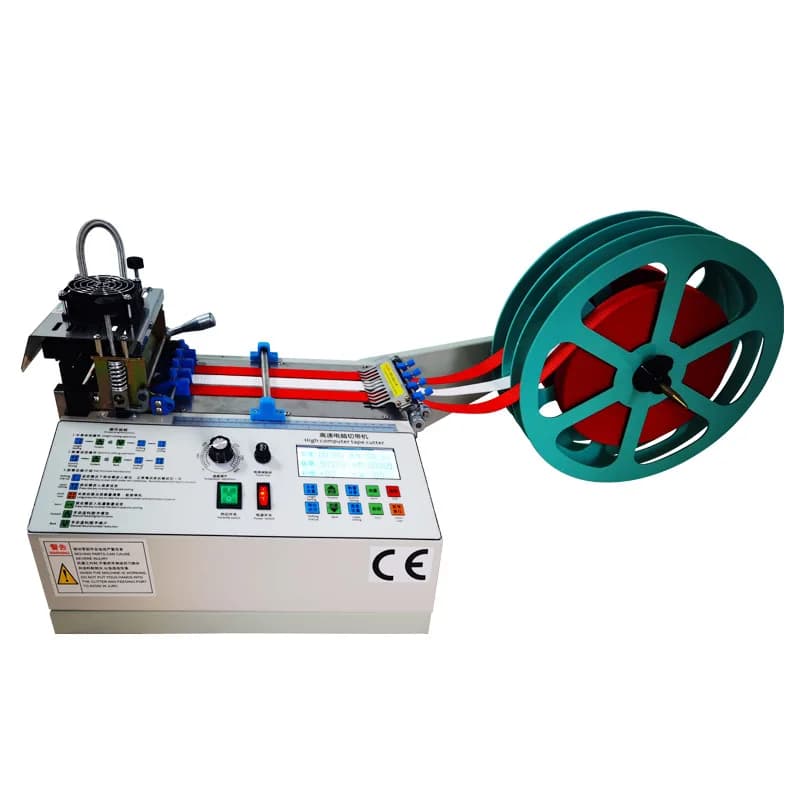 Tagliatrice automatica del nastro per computer, taglio dell'velcro, cinghia elastica