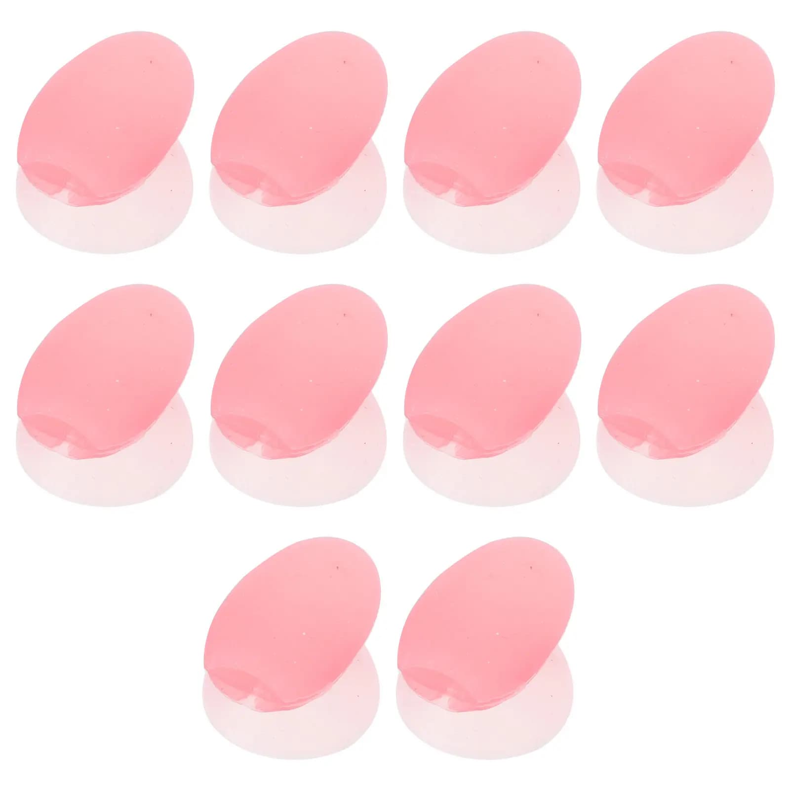 10 Pezzi Copripennello Labbra Antipolvere, Custodia Protettiva Piccola per Pennelli da Trucco, Porta Pennello da Viaggio in Silicone