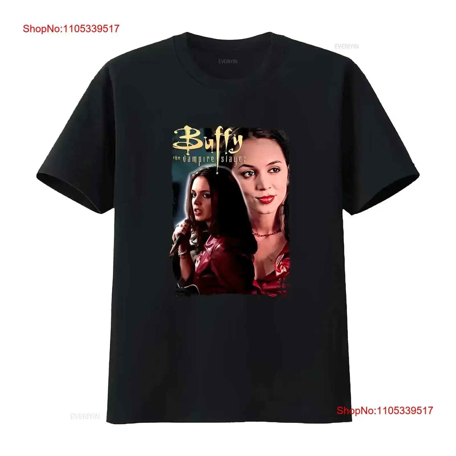 Buffy the Vampire Slayer Faith T Shirt all sizes Eliza Dushku Season 3 Enemies 90s vintage Washed Casual vintage Washed