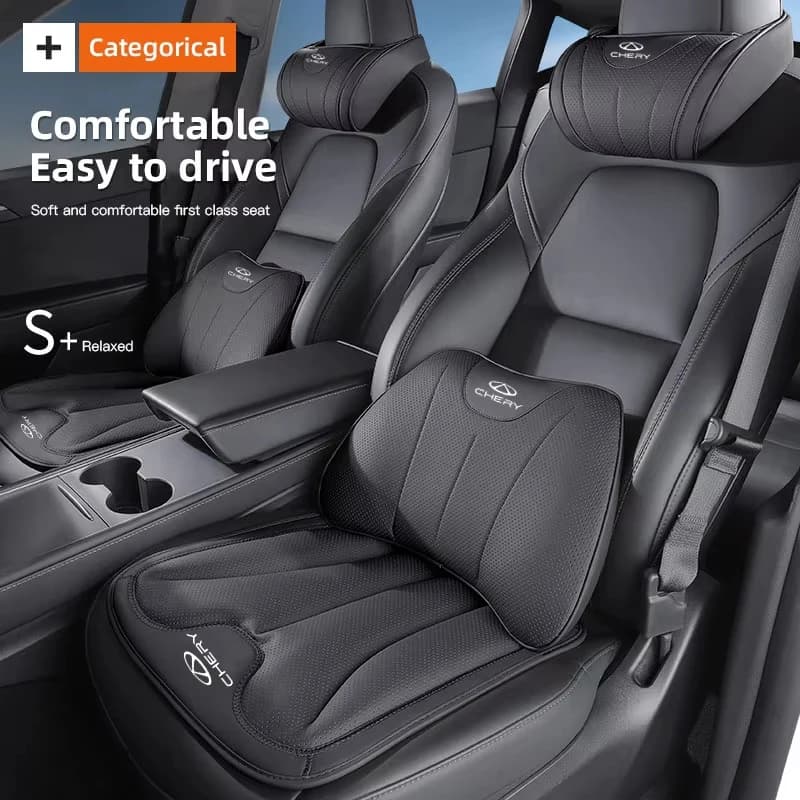 For Chery Jetour DASHING X-1 Plus T2 X90 Plus X70 PLUS Car Headrest Lumbar Support Memory Foam Car Rest Neck Pillow Seat Cushion