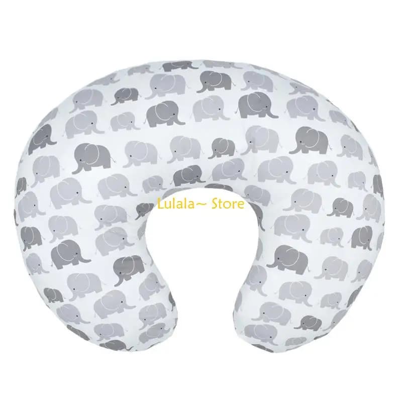 Y4QA Breastfeeding Pillow Cover Newborns Nursing Pillowcase Pillow Slipcover Detachable Nursing Pillow Protections Sleeve