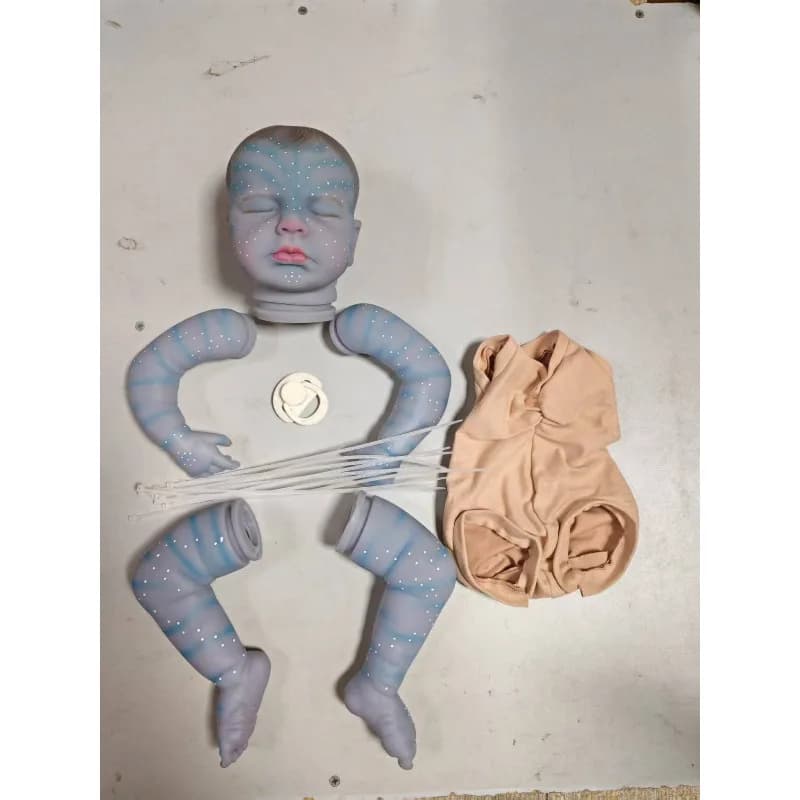 Kit Fai-da-Te per Bambola Loulou da 48cm (19 Pollici), Parti Pre-Pitturate, Non Finite