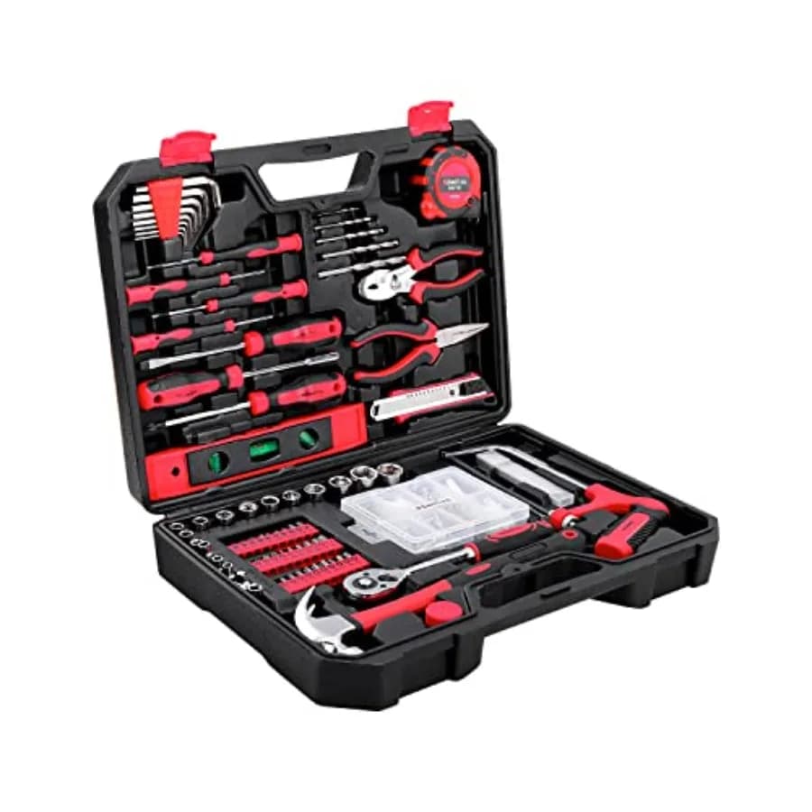 Kit di Attrezzi per Riparazioni Domestiche - Set di 226 Pezzi per Riparazioni Generali Casa/Auto, Set di Attrezzi per Meccanici, Kit di Utensili Domestici Perfetto