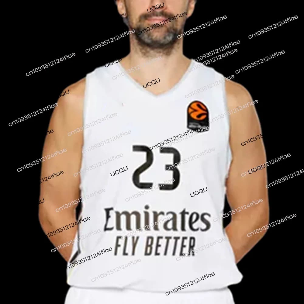 25/26 Maglia da basket Spagna LLULL/CAMPAZZO/MALEDON Maglia da basket da uomo Maglia da basket per bambini Maglia speciale kit tuta da allenamento