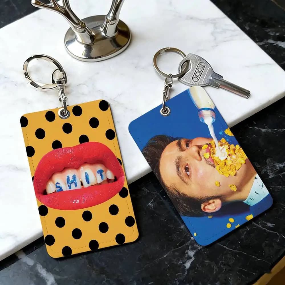 Portachiavi alla Moda con Sensore per Carte di Accesso Comunitario, Carte Elevatore e Carte Toilet Paper, con Protezione a Sgancio Rapido