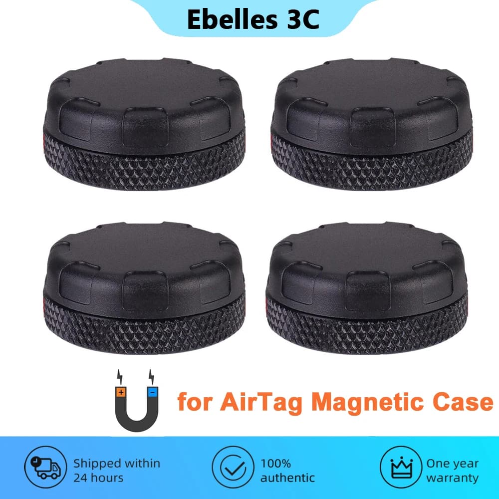 Supporto magnetico sicuro per custodia AirTag Antifurto Gps Tracker Cocator Custodia protettiva antiurto nascosta per Airtag