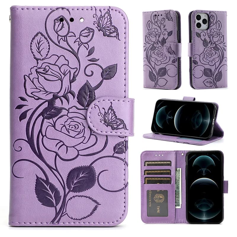 Custodia a libro per iPhone 16 Pro Max 17 air 16e 11 12 13 14 15 Plus X XS Max XR 6 7 8 Plus SE 12 Mini Portafoglio in pelle Cover Slot per schede