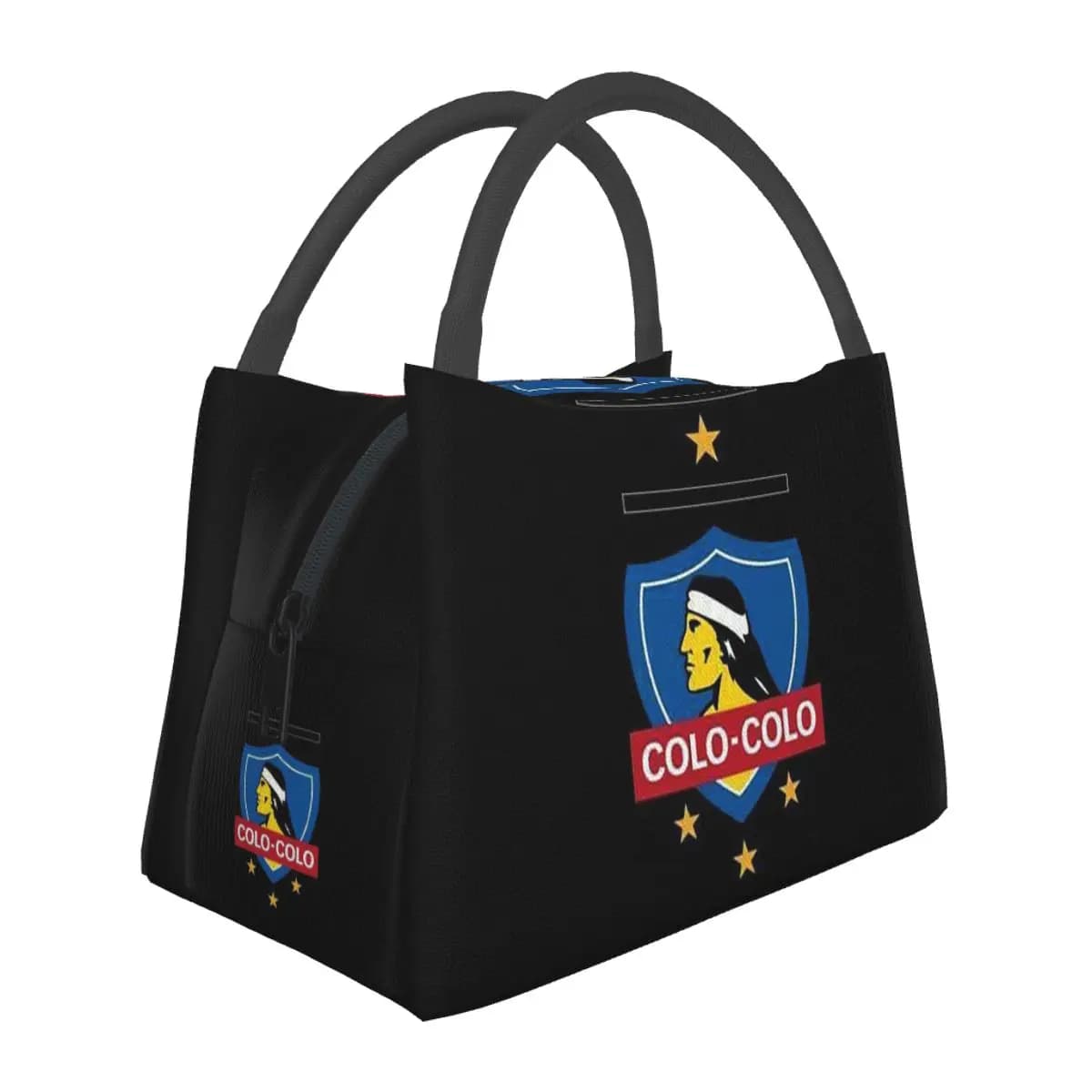 Social Y Deportivo Colo-Colo Insulated Lunch Bag for School Picnic Storage Food Boxes Container Cooler Thermal Lunch Box Tote