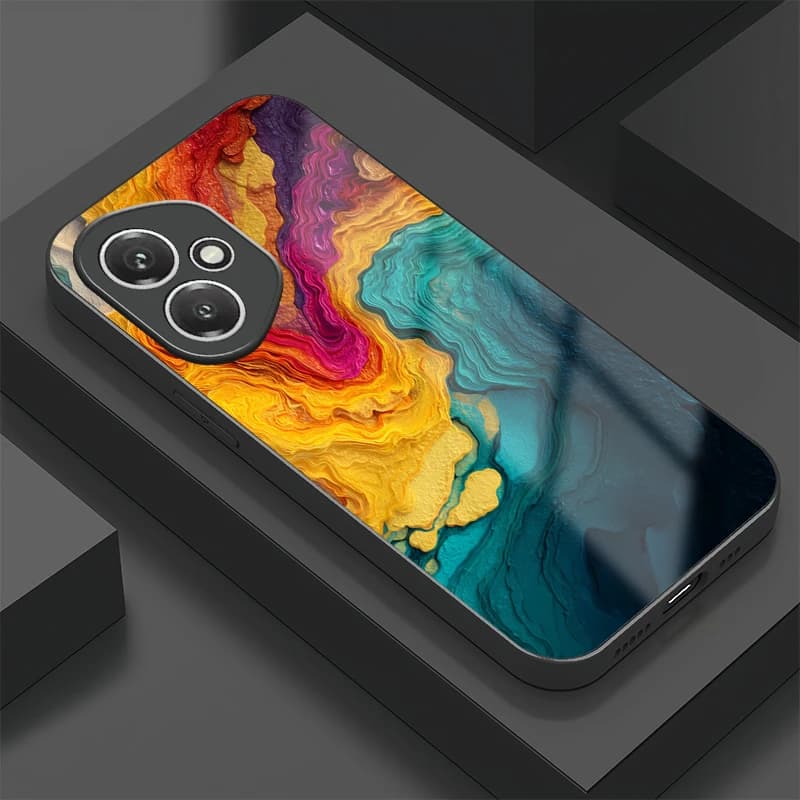 Anti-shocket phone case with marble pattern for Huawei Honor 50 Lite 30 20 20S 400 Lite 300 Pro 200 Smart 90 70 Tempered glass cover