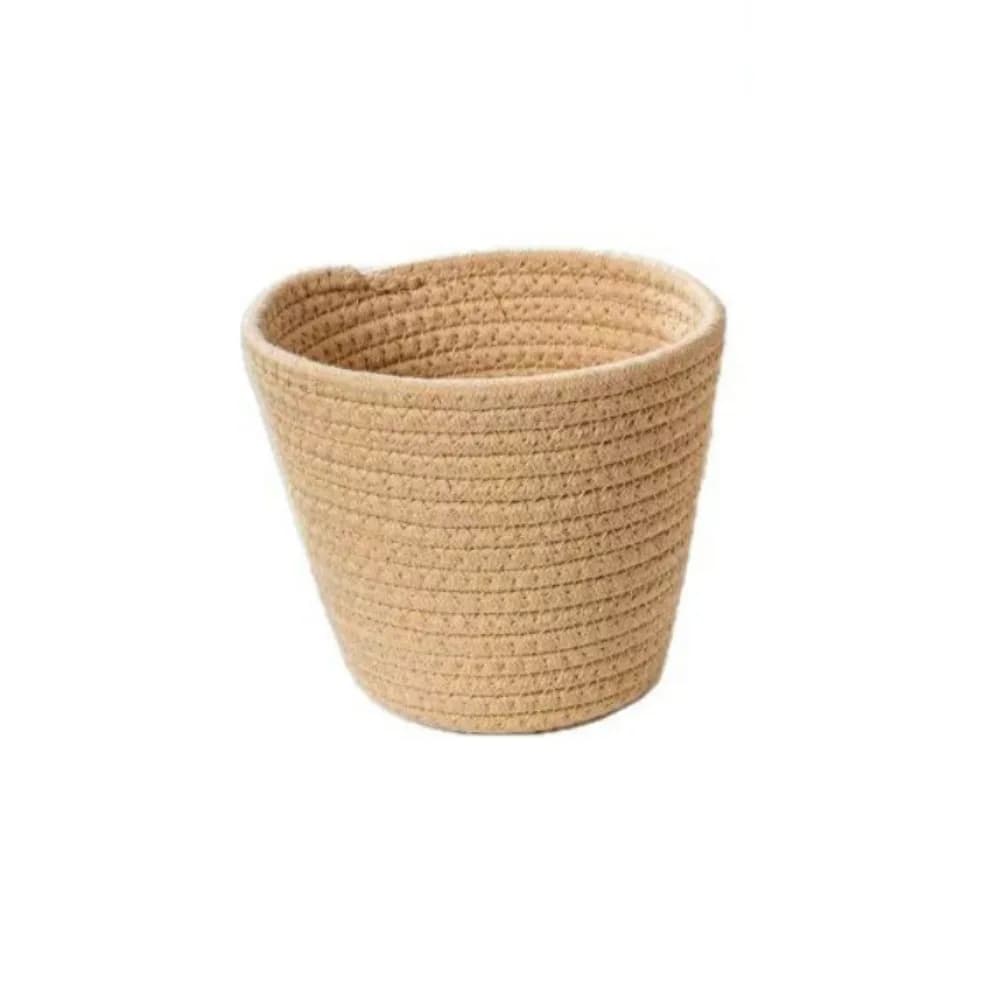Plant Basket Nordic Style Flower Pot Basket Modern Decorative Weaving Planter Handmade Woven Flowerpot Garden Use