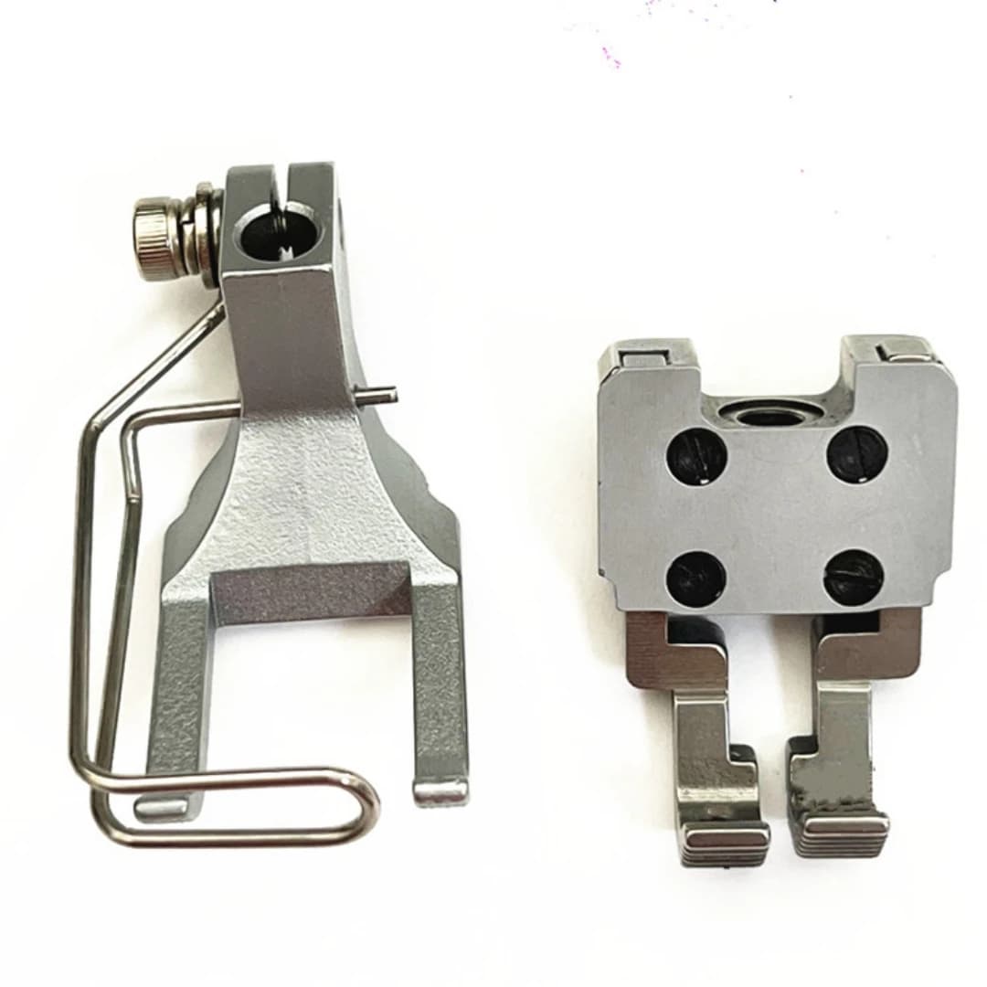 Durkopp Adler 867 e 1767 Macchina da cucire a doppio ago KP767UD con piedini ad alta e bassa pressione per uso industriale