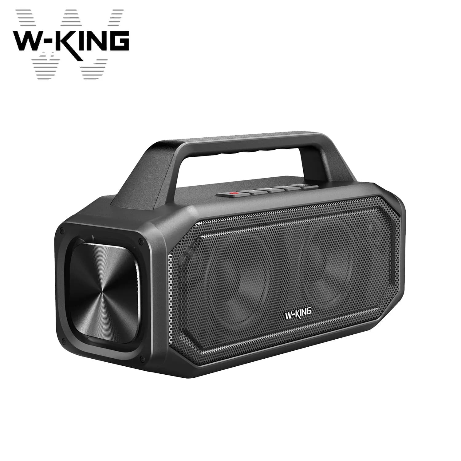 W-KING BT261-2 Altoparlante Bluetooth Portatile 80W, Impermeabile IPX6 con Bass Boost, Accoppiamento Stereo, Ricarica Inversa