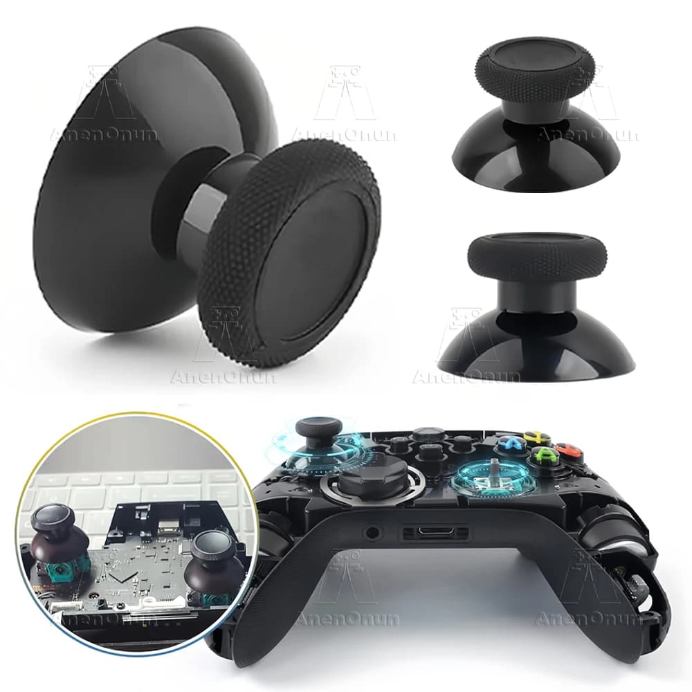 Thumbstick per controller Xbox Parti di ricambio premium Antiusura ABS antiscivolo + gomma Durevole Gamepad Joystick Stick analogico