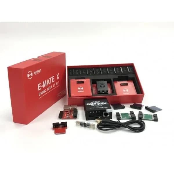 Z3X Easy-Jtag Plus Set Completo con eMate x 13 in 1 Tool Box