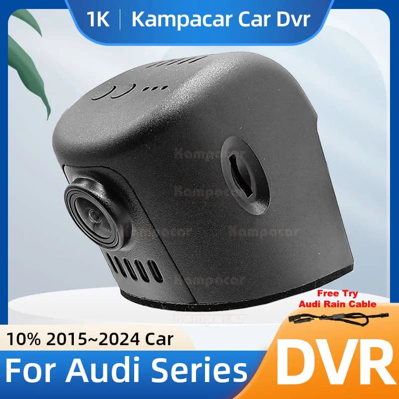 Kampacar AD07-1K 1080P Wifi Dash Cam Car Dvr Camera For Audi A4 8W B9 A3 A5 A6 A7 C8 Q3 Q7 Q8 Etron 2015-2024 10% Cars Dashcam