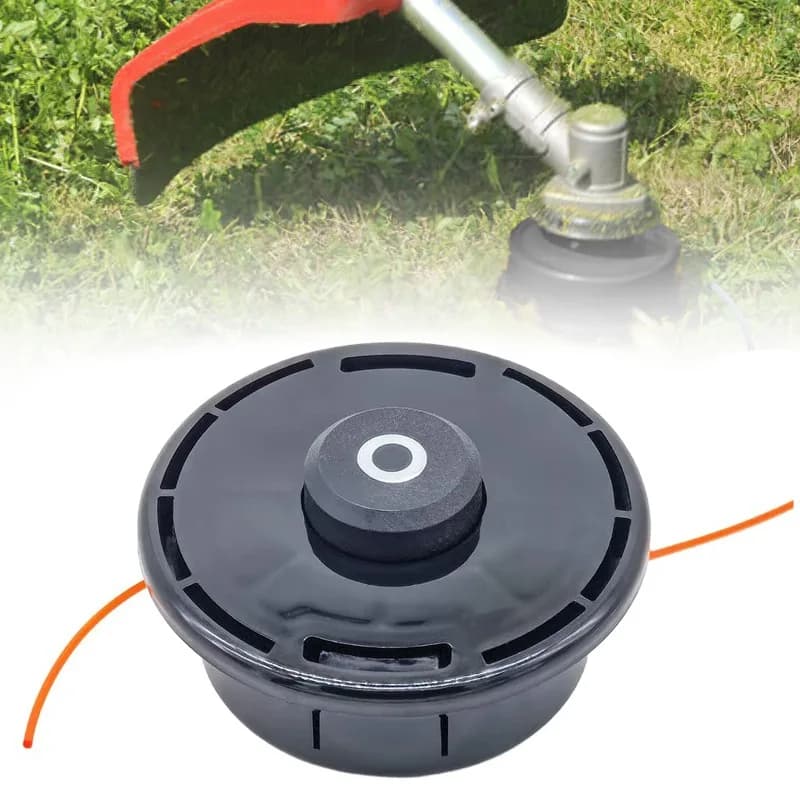 Lawnmower head with nylon rope, lawnmower head, for garden tools accessories and decelers Komatsu Fushihua