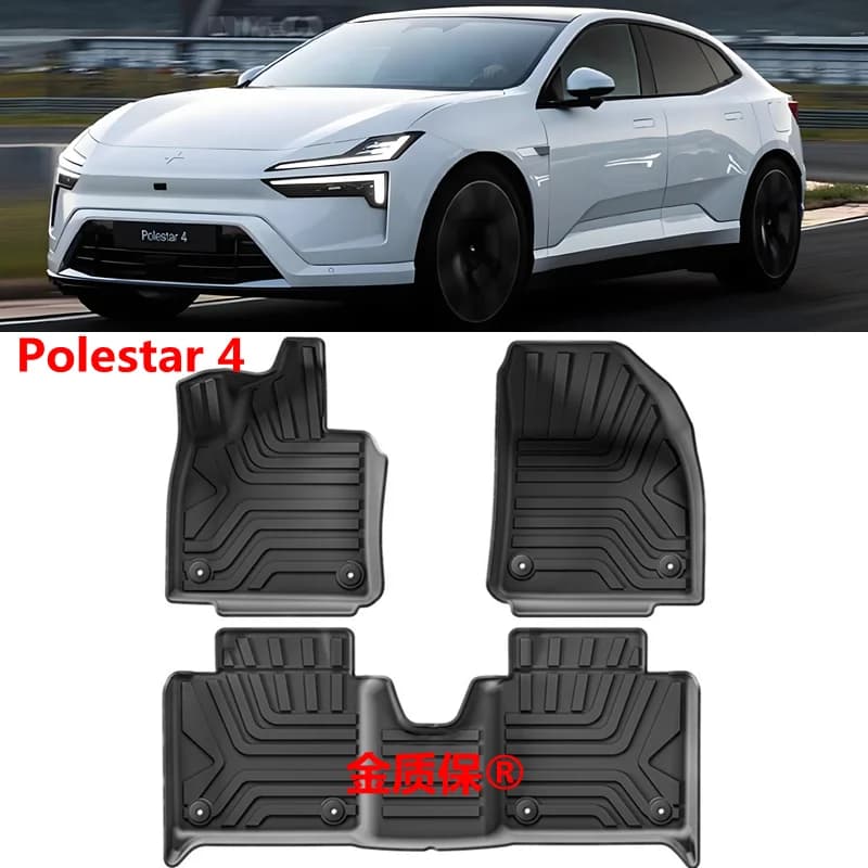 Utilizzare per Ploestar 4 tappeto per auto Ploestar 4 tappetino per bagagliaio per auto Set completo adatto per Ploestar 4 tappetino per auto impermeabile Ploestar 4