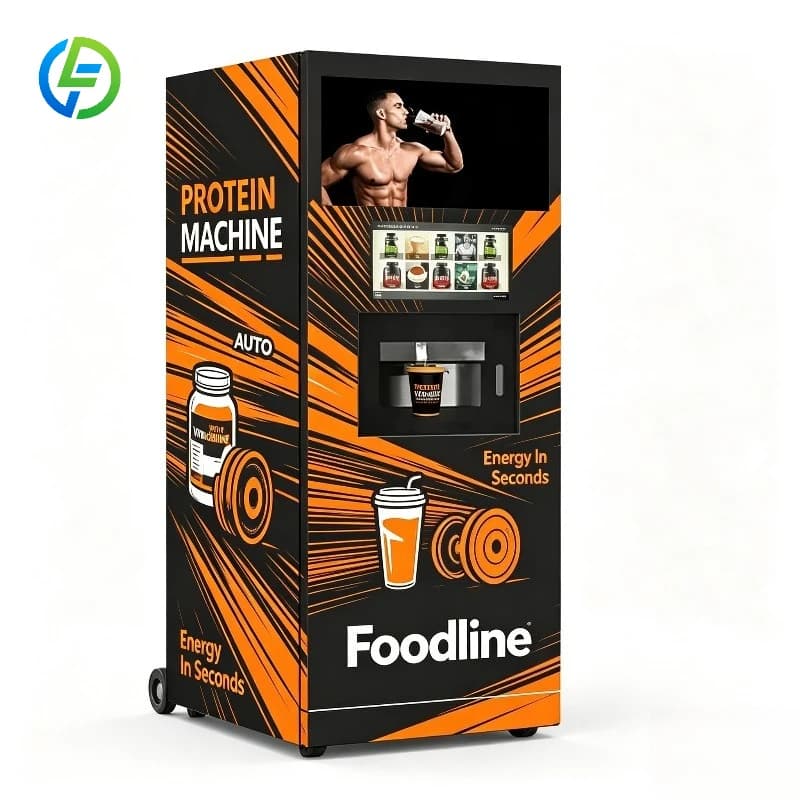 FL Customized protein shake vending machine High Yield Protein Powder Vending Machine for Continuous Operation in Fitness Gyms