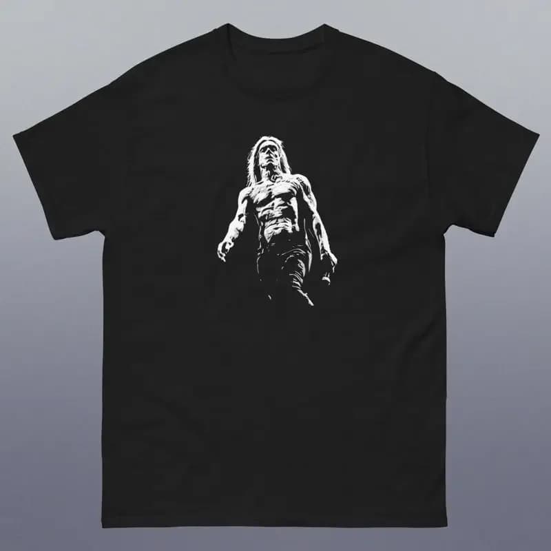 Iggy Pop 01 T-shirt unisex Camicette T-shirt essenziali per la palestra