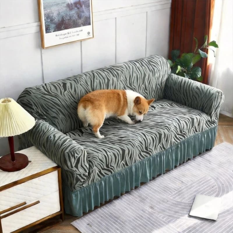Easy-Going Rain Cover with Lace Hole, Protective Duvet Cover for Sofa, Kids Furniture Protection, Domestic Animals, Dogs and Cats