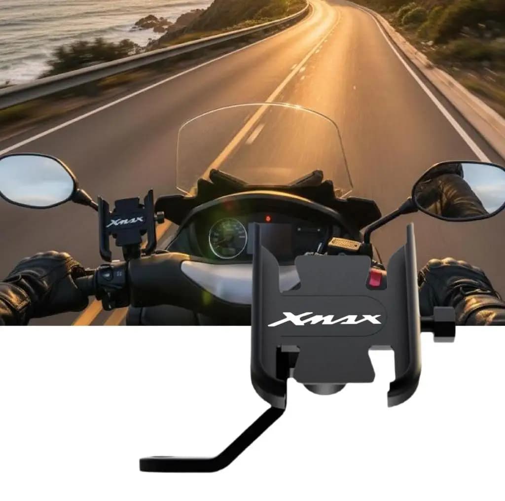 Moto Del Telefono Mobile Per XMAX300 XMAX400 XMAX XMAX 125 XMAX250 XMAX 300 Manubrio Specchio Posteriore Del Telefono Mobile GPS Del Basamento Della Staffa