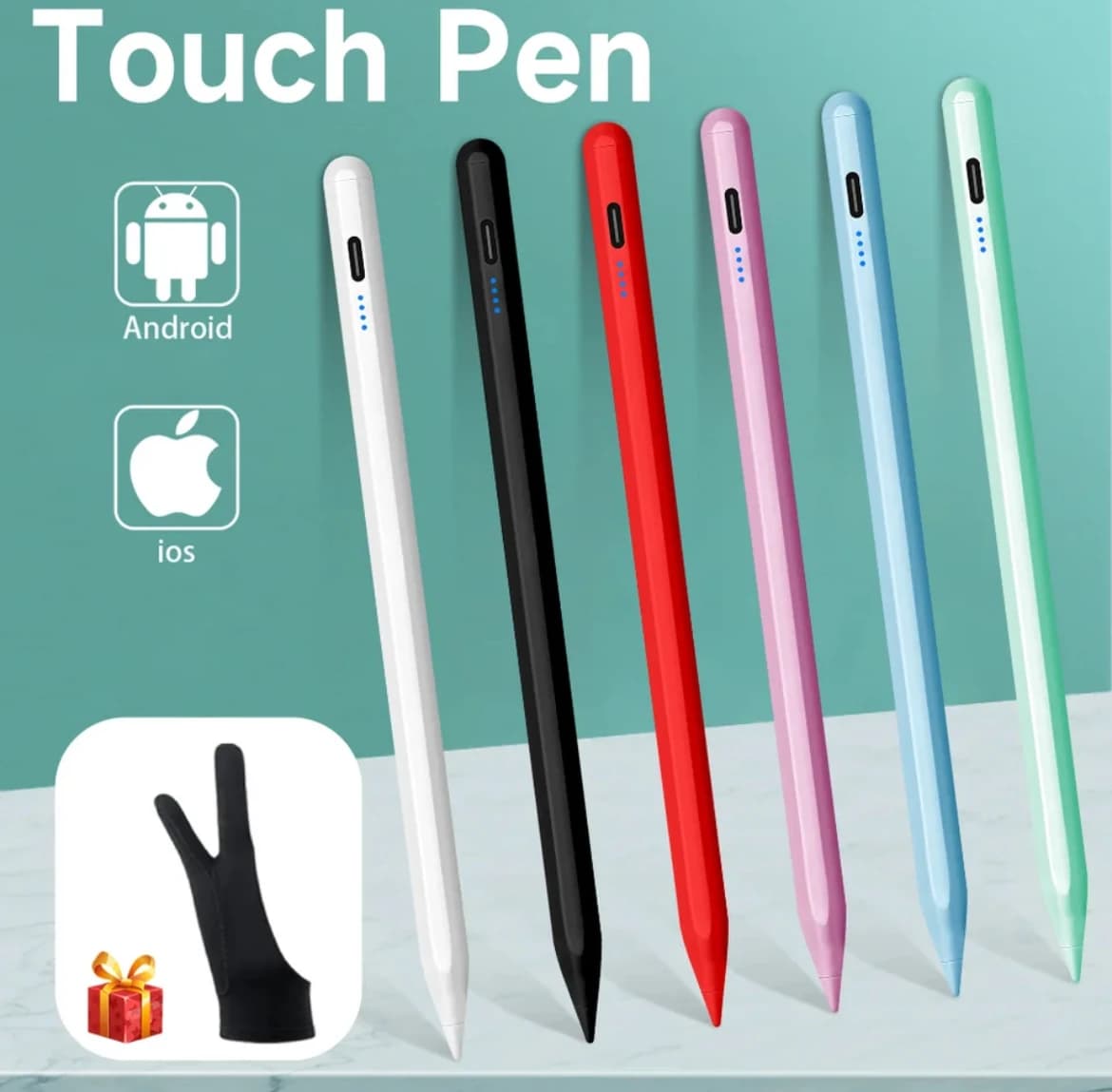 Penna stilo per tablet Penna touch per telefono cellulare per Android iOS Accessori per iPad Windows per penna stilo universale Apple Pencil