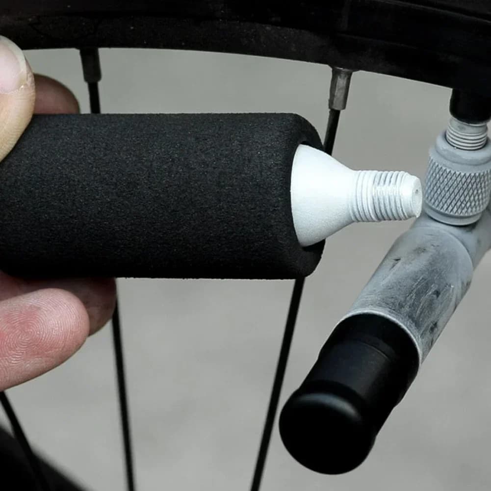2 pz cartuccia di CO2 coperchio della capsula pompa bombola del Gas custodia protettiva per 12g/16g CO2 gonfiatore pompa bici accessori ciclismo