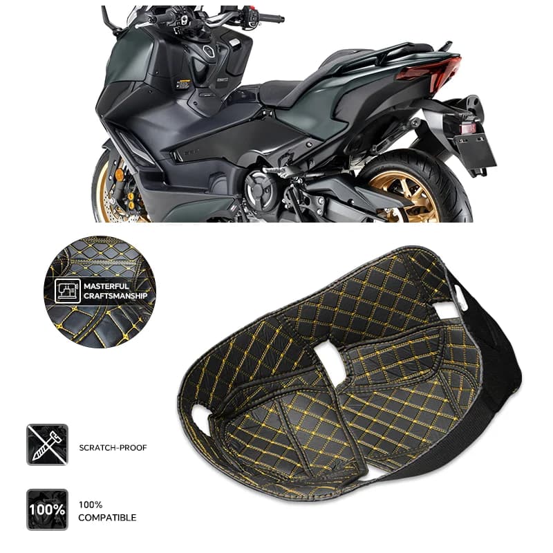 Moto tmax xmax Scatola di Immagazzinaggio Cargo Baule Posteriore Cargo Liner Protector Per TMAX530 TMAX560 XMAX400 XMAX300 XMAX125 XMAX250