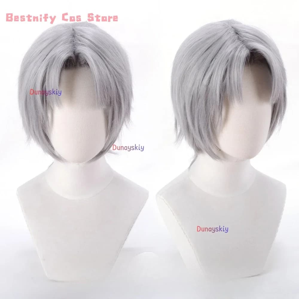 CosplayAnime Devil May Cry Dante ssiQuick Grey Hair Light White for Man Woman Role Game Halloween Festival Prop