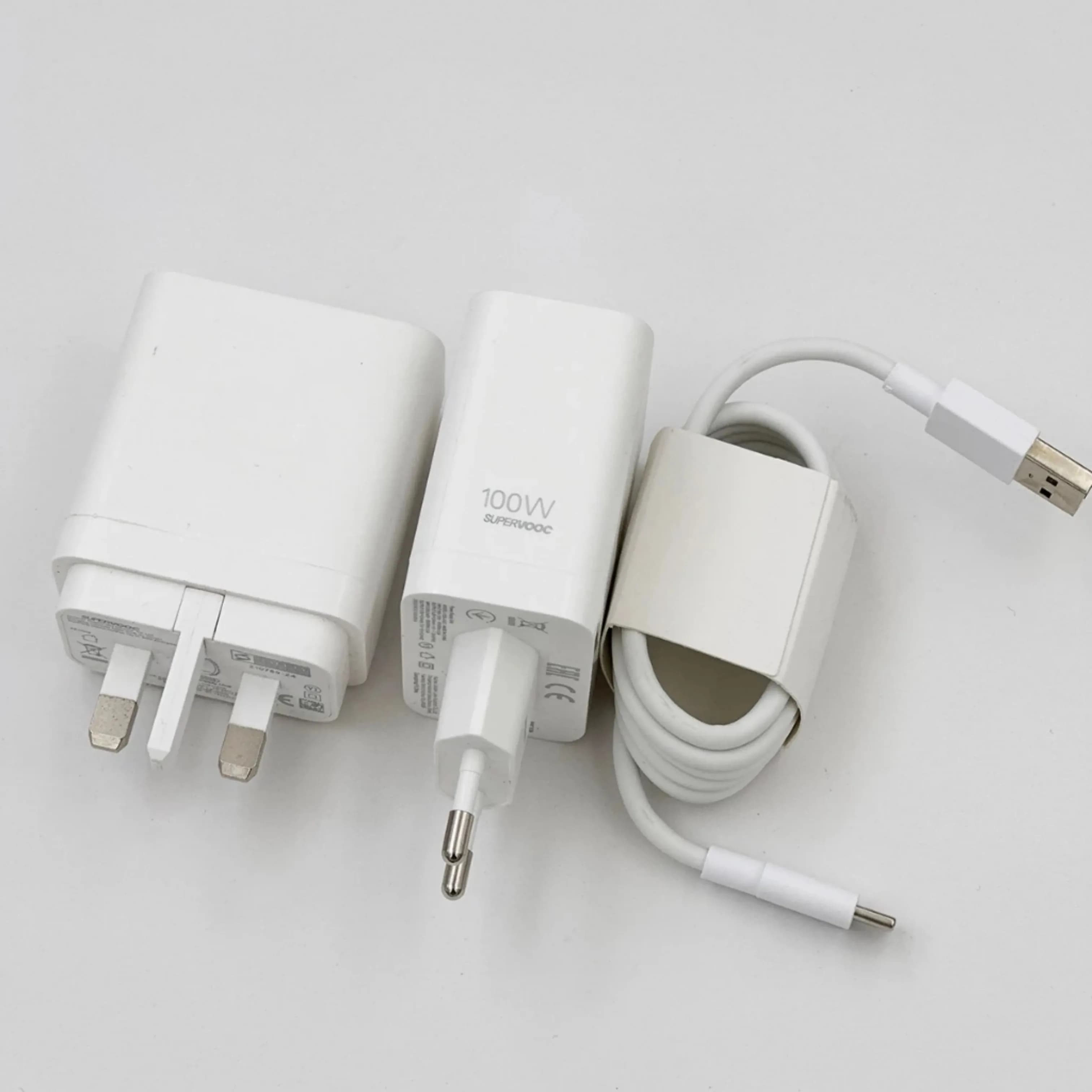 OPPO Find X8 Ultra 100W SuperVOOC EU UK Charger Fast Charging Power Adapter 10A USB C Cable For OPPO Find X7 Pro N5 K13