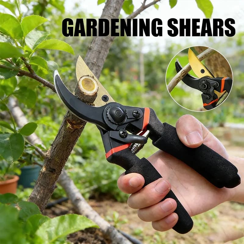 Set of Professional Power Scissors, Multifunctional Garden Shears for Shear Cutting, Garden Tools