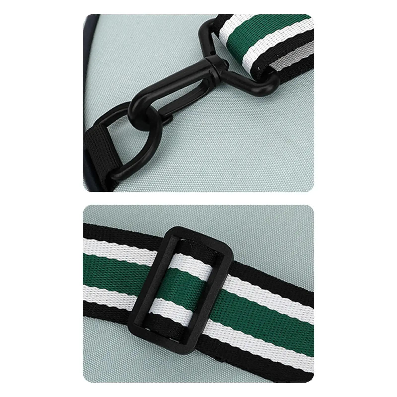 Borsa da tennis professionale con tracolla regolabile, borsa a tracolla multiuso portatile per principianti, borsa sportiva impermeabile per badminton