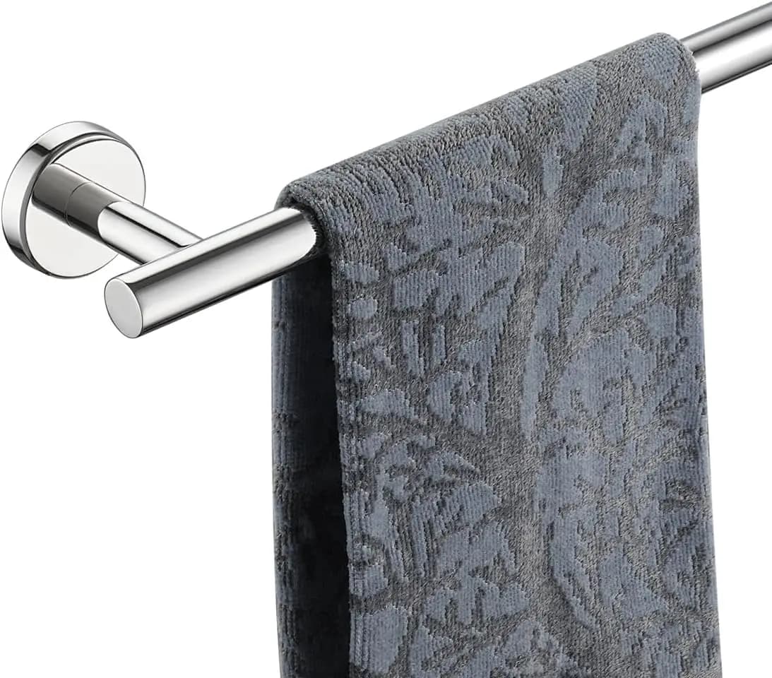 33" Towel Bar, 304 Stainless Steel, Thicken 0.8mm, Wall Mount, 30" Usable