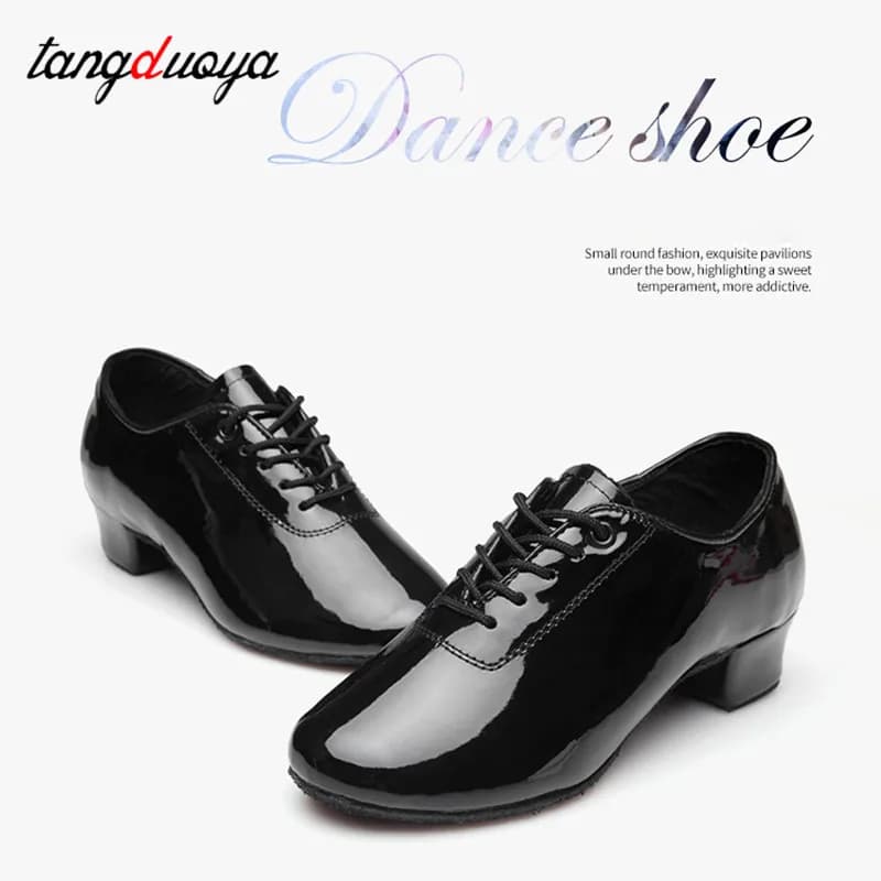 Scarpe da ballo latino da uomo di nuovo stile Sala da ballo Tango Uomo Scarpe da ballo latino per uomo Scarpe da ragazzo Sneaker da ballo Scarpe da jazz per bambini
