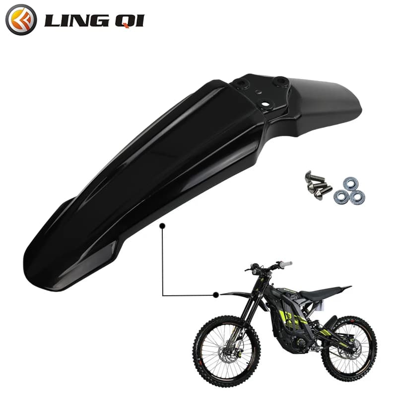 Strumenti per parti del motociclo Parafango anteriore originale in plastica PP per Light Bee SX Dirt Pit Bike Wheel Parafango Accessori moto