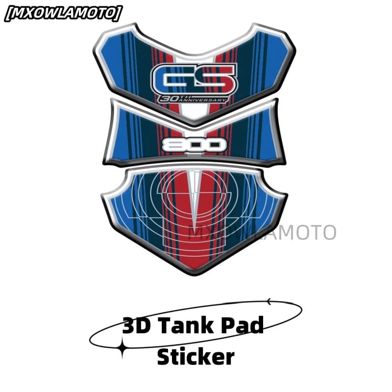 F 800 GS For F800GS F700GS 2008-2017 2016 2015 2013 3D Motorcycle Gas Fuel Tank Pad Key Decal Protector Sticker