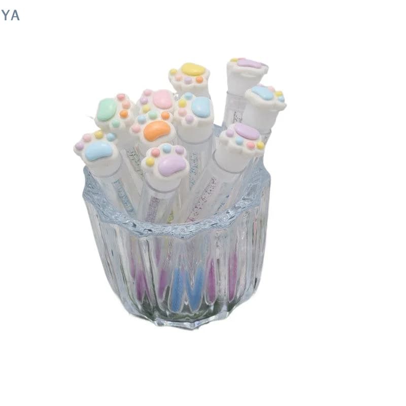 Sprinkler pipe with cat's shape, disposable, reusable, for mascara, eyelash brushes, dust pipes for cleaning and preservation