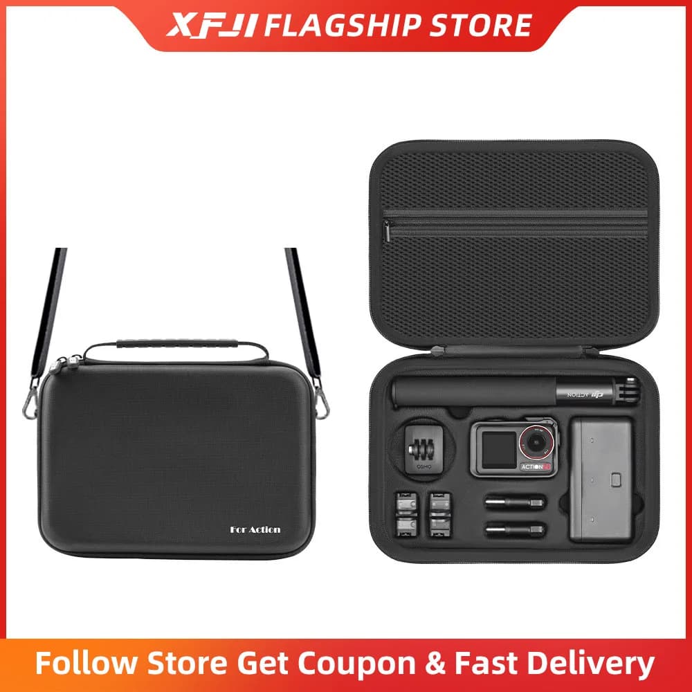 Storage bag compatible with DJI Osmo Action 5 Pro Action 4 3 Sports Camera Shoulder Bag Portable Travel Bag For Prevention