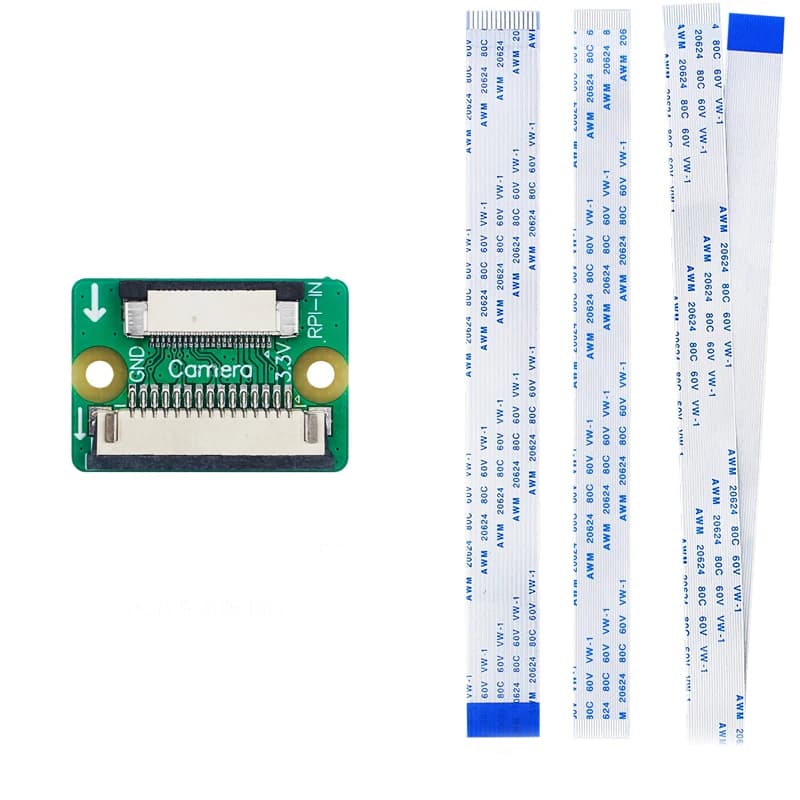 Applicabile al cavo display Raspberry Pi 5 DSI e la scheda adattatore cavo fotocamera CSI da 15 pin a 22 pin
