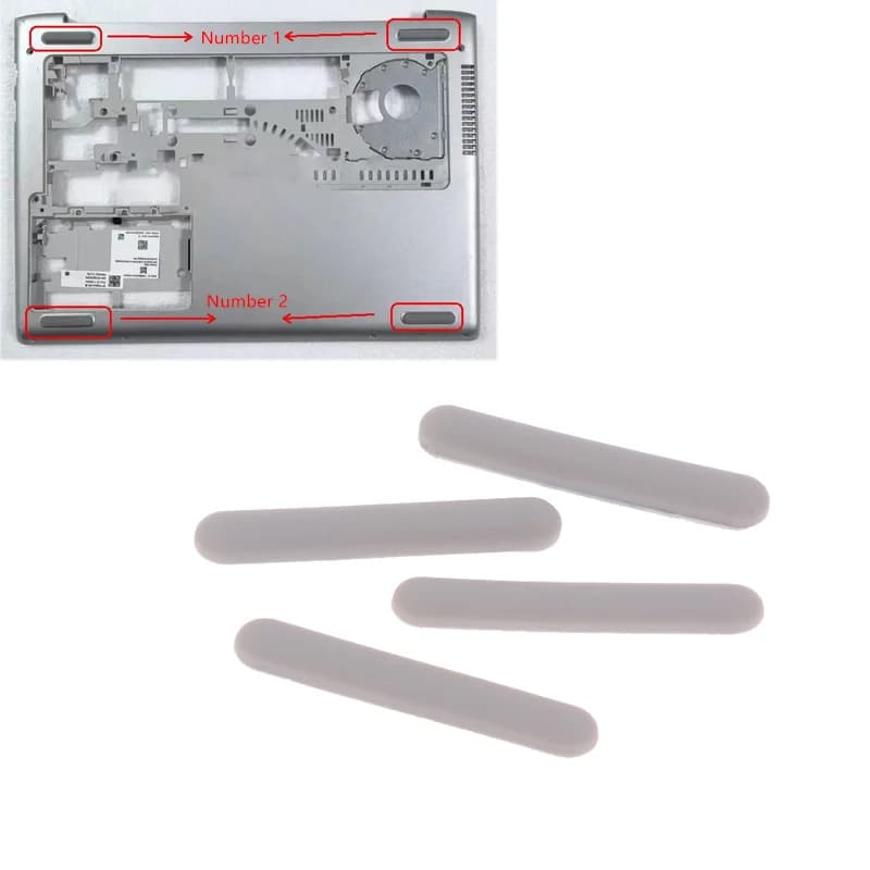 **2/4Pcs Laptop Rubber Feet For HP Probook 430 435 436G5 440 445 G5 Laptop Feet Bottom Shell Pad Replacement Part