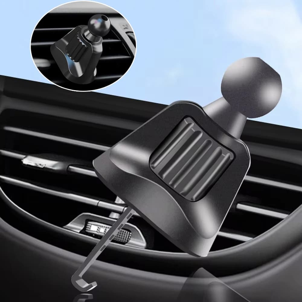 Supporto per Clip per presa d'aria per auto Base per testa a sfera da 17/15mm per supporto per telefono cellulare per auto supporto per gancio per presa d'aria per auto per staffa GPS per cellulare